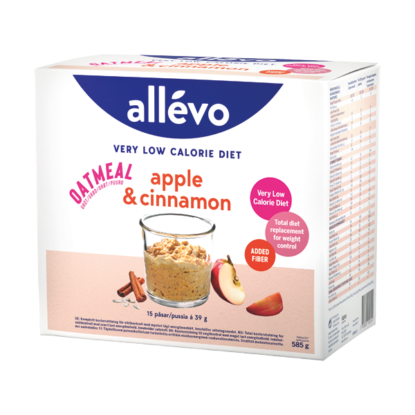 Allévo Oatmeal Apple & Cinnamon VLCD