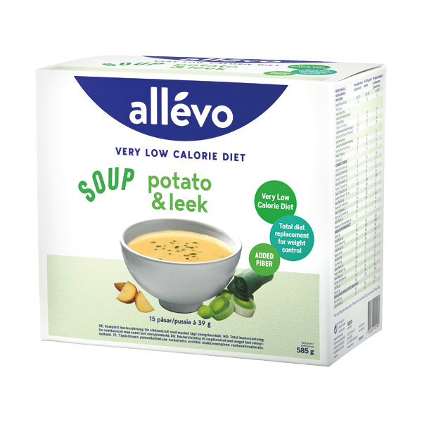 Allévo Soup Potato & Leek VLCD